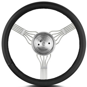Lecarra Steering Wheels Steering Wheel Newstalgi c Banjo Pol. w/Blk Wrap 55301 Lecarra Steering Wheels Steering Wheel Newstalgi c Banjo Pol. w/Blk Wrap 55301