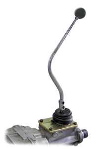 Lokar Tremec/Borg Warner Man. Shift Lever 16in chrome MSL6B2