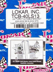 Lokar LS1 Throttle Cable Bracket TCB-40LS13