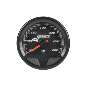 Longacre Waterproof SMI Water Temp Gauge 100-280f 52-46744