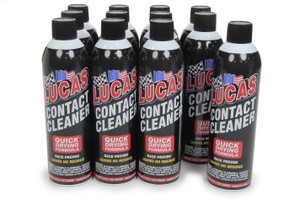Lucas Oil Contact Cleaner Aerosol Case 12x14 Ounce Cans 10799 Lucas Oil Contact Cleaner Aerosol Case 12x14 Ounce Cans 10799