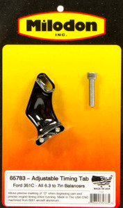 Milodon BBF Timing Pointer - 351C All Balancers 65783