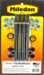 Milodon Bbc Tray Install Kit  81151