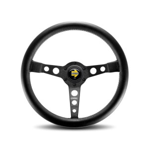 Momo Automotive Accessories Prototipo Steering Wheel Black Leather PRO35BK2B Momo Automotive Accessories Prototipo Steering Wheel Black Leather PRO35BK2B