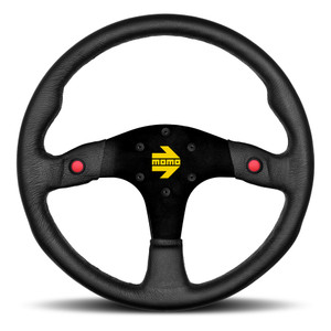 Momo Automotive Accessories MOD 80 Steering Wheel Black Leather R1980/35L Momo Automotive Accessories MOD 80 Steering Wheel Black Leather R1980/35L