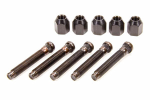 Moroso Wheel Stud & Lug Nut Kit (5pk) 7/16-20x2-7/8 46460