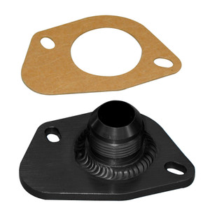 Moroso SBF Bolt-On Alum. Water Outlet Neck w/-16an Ftng 63455