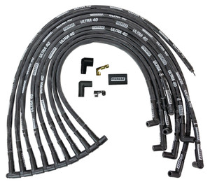 Moroso Ultra 40 Plug Wire Set - Black 73820