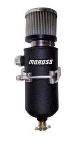 Moroso Remote Breather Tank - w/12an Fitting 85751
