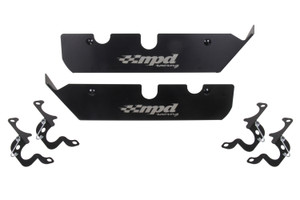Mpd Racing Spark Plug Guards Complete Set Black MPD18001