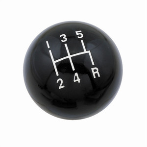 Mr. Gasket Classic Shifter Knob 5 Speed Black 9626