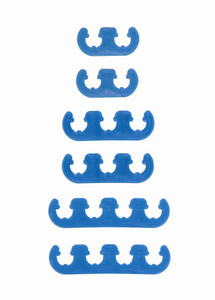 Mr. Gasket Wire Separator Blue Plastic 9877