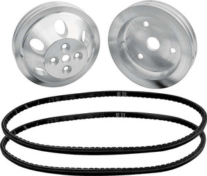 Allstar Performance 1:1 Pulley Kit for use w/o Power Steering ALL31083