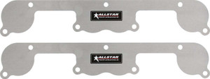 Allstar Performance Exhaust Block Off Plates SBC Spread Port Aluminum ALL34214 Allstar Performance Exhaust Block Off Plates SBC Spread Port Aluminum ALL34214