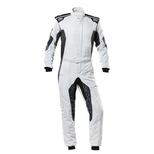 Omp Racing, Inc. TECNICA HYBRID OVERALL F IA 8856-2018 GRAY / BLAC IA0-1864-A01-089-52 Omp Racing, Inc. TECNICA HYBRID OVERALL F IA 8856-2018 GRAY / BLAC IA0-1864-A01-089-52