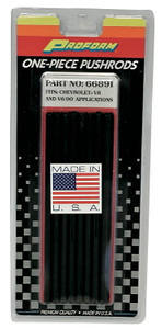 Proform SBC 5/16in Chrome Moly Pushrods - 7.800in Long 66891C