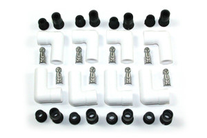 Pertronix Ignition Ceramic Spark Plug Boot Kit 90-Deg 8pk White 8501HT-8 Pertronix Ignition Ceramic Spark Plug Boot Kit 90-Deg 8pk White 8501HT-8