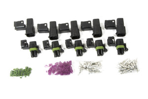 Painless Wiring 4 Circuit Square Connect or Weatherpack Kit 5each 70464 Painless Wiring 4 Circuit Square Connect or Weatherpack Kit 5each 70464