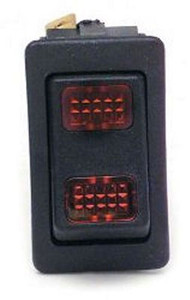 Painless Wiring Rocker Switch Red  80403 Painless Wiring Rocker Switch Red  80403