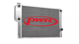 Pwr North America Radiator 19 x 30 Double Pass w/Exchanger Open 905-30191