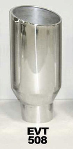 Pypes Performance Exhaust Exhaust Tip 5in x 8in x 18in Rolled Pol. Weld-on EVT508 Pypes Performance Exhaust Exhaust Tip 5in x 8in x 18in Rolled Pol. Weld-on EVT508