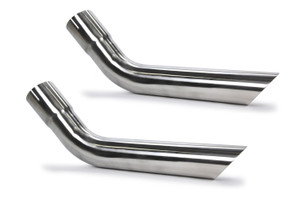 Pypes Performance Exhaust Exhaust Tips Slip Fit 2.5in Pair (Long) EVT58 Pypes Performance Exhaust Exhaust Tips Slip Fit 2.5in Pair (Long) EVT58