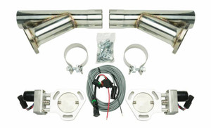 Pypes Performance Exhaust Exhaust Cutout Kit Dual w/YPipe 2.5in Pair HVE10K Pypes Performance Exhaust Exhaust Cutout Kit Dual w/YPipe 2.5in Pair HVE10K