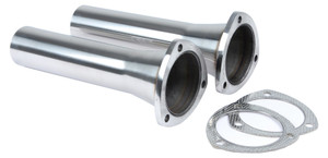Pypes Performance Exhaust Collector Reducers Pair 3.5in to 2.5in Stainless PVR19S Pypes Performance Exhaust Collector Reducers Pair 3.5in to 2.5in Stainless PVR19S