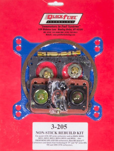 Quick Fuel Technology 4150 Rebuild Kit - Non-Stick 3-205QFT Quick Fuel Technology 4150 Rebuild Kit - Non-Stick 3-205QFT
