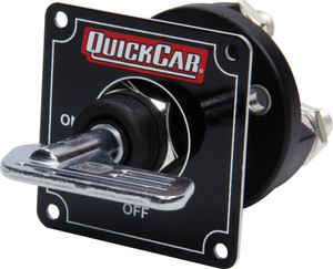 Quickcar Racing Products Master Disconnect Black w/Removable Silver Key 55-031