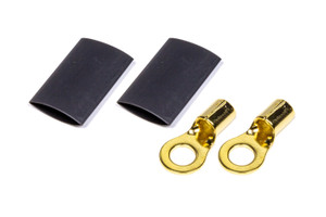 Quickcar Racing Products Ring Terminal 1/4 8 GA. Pair w/Heat Shrink 57-481 Quickcar Racing Products Ring Terminal 1/4 8 GA. Pair w/Heat Shrink 57-481