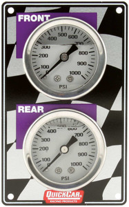 Quickcar Racing Products Mini Brake Bias Gauge Panel Vertical 61-101
