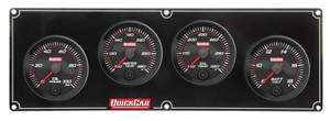 Quickcar Racing Products Redline 4 Gauge Panel OP/WT/OT/Volt 69-4027 Quickcar Racing Products Redline 4 Gauge Panel OP/WT/OT/Volt 69-4027