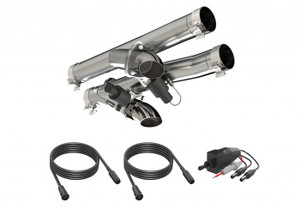 Quick Time Performance 21- Ram TRX 6.2L Aggre ssor Cutout Pipes 520121 Quick Time Performance 21- Ram TRX 6.2L Aggre ssor Cutout Pipes 520121