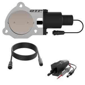 Quick Time Performance 3.50 Inch Electric E xhaust Cutout Valve QTEC35 Quick Time Performance 3.50 Inch Electric E xhaust Cutout Valve QTEC35