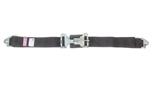 Rjs Safety 3in Lap Belts W/Snap End Black 15002001