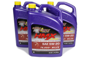 Royal Purple HMX SAE Oil 5w20 Case 3 x 5 Quart Bottles 37518