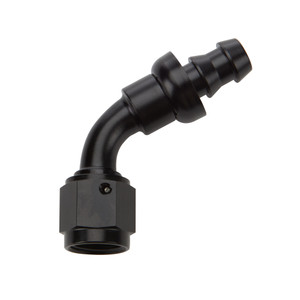 Allstar Performance Pushlock Hose End Black 60 Deg Elbow -8 ALL49443 Allstar Performance Pushlock Hose End Black 60 Deg Elbow -8 ALL49443