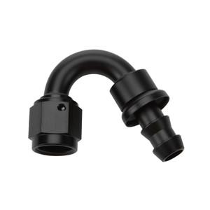 Allstar Performance Pushlock Hose End Black 150 Deg Elbow -10 ALL49474 Allstar Performance Pushlock Hose End Black 150 Deg Elbow -10 ALL49474