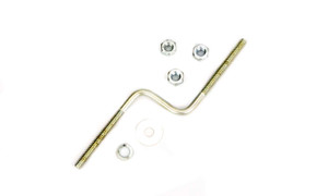 Racing Power Co-Packaged 6in Offset Air Cleaner Stud 1/4 R5195X