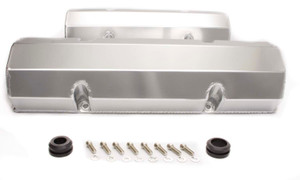 Racing Power Co-Packaged GM Fabricated Aluminum Valve Covers w/o Hole R6147 Racing Power Co-Packaged GM Fabricated Aluminum Valve Covers w/o Hole R6147