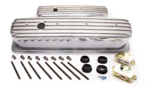 Racing Power Co-Packaged SBC Alum Finned Tall Center Bolt V/C Polished R6191 Racing Power Co-Packaged SBC Alum Finned Tall Center Bolt V/C Polished R6191
