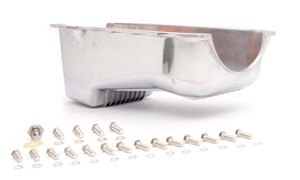 Racing Power Co-Packaged 86- SBC Alum Stock Oil Pan Polished R8444 Racing Power Co-Packaged 86- SBC Alum Stock Oil Pan Polished R8444