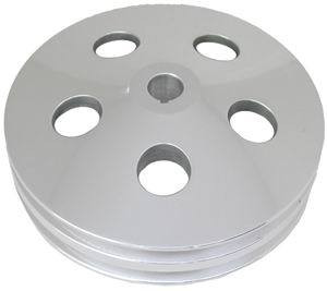 Racing Power Co-Packaged Polished Aluminum GM 2V Power Steering Pulley R8847POL Racing Power Co-Packaged Polished Aluminum GM 2V Power Steering Pulley R8847POL