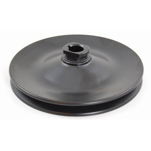 Racing Power Co-Packaged GM Power Steering Pulley Black Single Grooved R8948B Racing Power Co-Packaged GM Power Steering Pulley Black Single Grooved R8948B