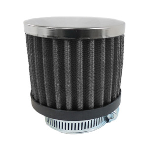 Racing Power Co-Packaged Clamp-On Breather 3in Tall 1-1/2in ID R9309BK Racing Power Co-Packaged Clamp-On Breather 3in Tall 1-1/2in ID R9309BK