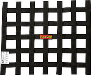 Racequip Ribbon Net 18x21 SFI Black 726004RQP