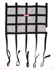 Racequip Window Net Mesh Black SFI Hybrid Adj. Strap 822003RQP