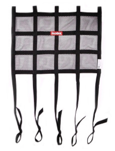 Racequip Window Net Mesh Black SFI Hybrid Adj. Strap 822005RQP