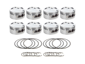 Race Tec Pistons GM LS Dished Piston Set 4.125 Bore -23.5cc 1001171